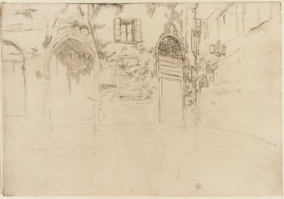 Die zwei Türöffnungen, 1879-1880 von James Abbott McNeill Whistler