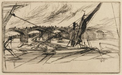 Vauxhall Bridge von James Abbott McNeill Whistler