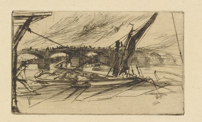 Vauxhall-Brücke, 1861 von James Abbott McNeill Whistler