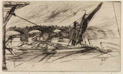 Vauxhall-Brücke, 1861 von James Abbott McNeill Whistler