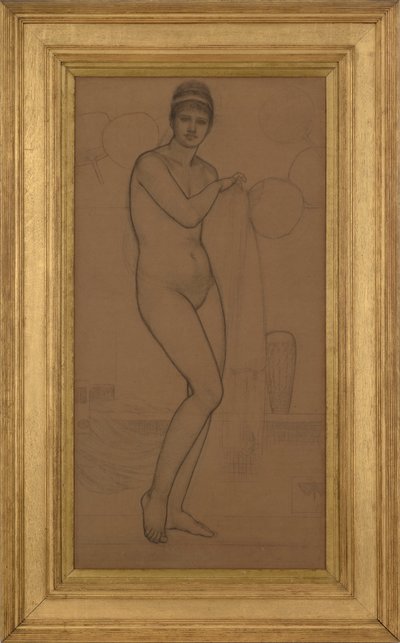 Venus stehend nackt von James Abbott McNeill Whistler