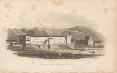 Regierungshaus, Funchal, Madeira von James Baily