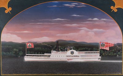 Raddampfer Metamora, 1859 von James Bard
