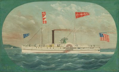 Dampfer "St. Lawrence" von James Bard
