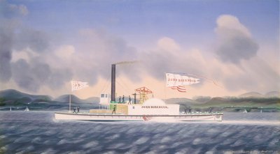 Schleppboot John Birkbeck, 1854 von James Bard
