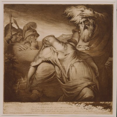 König Lear und Cordelia von James Barry