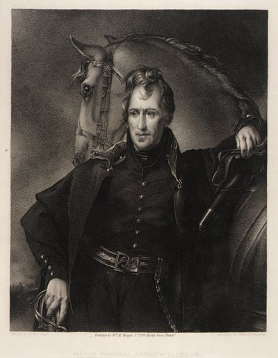 Generalmajor Andrew Jackson von James Barton Longacre