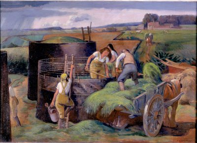 Silage, ca. 1940 von James Bateman