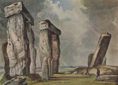 Stonehenge, Wiltshire, um 1830, 1946 von James Bridges