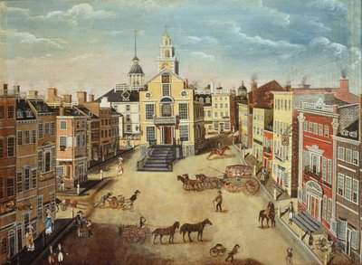 Old State House, Boston von James Brown Marston