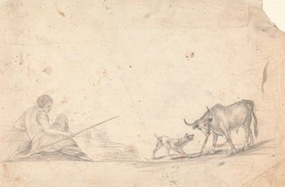 Hirte, Hund und Kuh von James Bruce