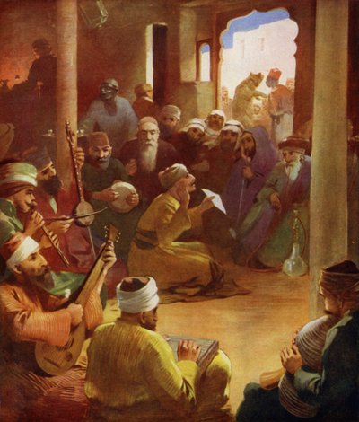 Das orientalische Café von James Clark