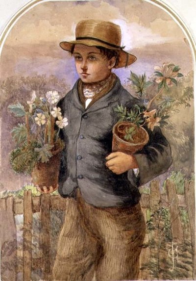 Gartenjunge von James Collinson