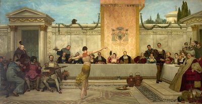 Das Bankett, 1882 von James Dromgole Linton