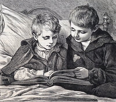 Illustration der Brüder von James Dromgole Linton