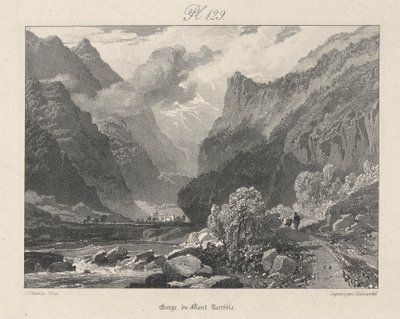 Gorge du Mont Terrible von James Duffield Harding