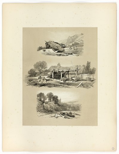 Mumbles, aus Picturesque Selections von James Duffield Harding