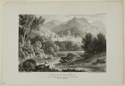 Palast von Escurial von James Duffield Harding
