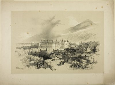 Der Palast von Holyrood von James Duffield Harding