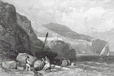 Vico, Bucht von Neapel, Italien (Gravur) von James Duffield Harding