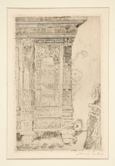 Das verfluchte Möbel von James Ensor