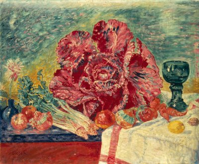 Der Rote Kohl von James Ensor