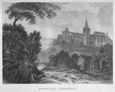 Dunblane-Kathedrale, 1804 von James Fittler