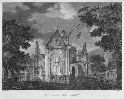 Pluscardine Abbey, 1804 von James Fittler