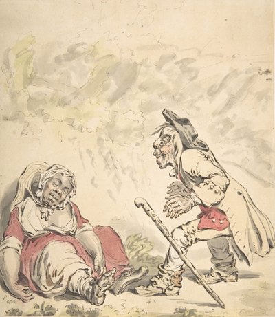 Cymon und Iphigenia, 1796 von James Gillray