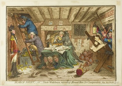 Suchnacht von James Gillray