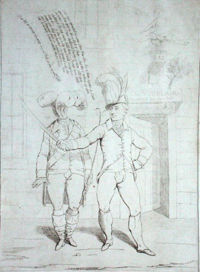 Der Donnerer von James Gillray