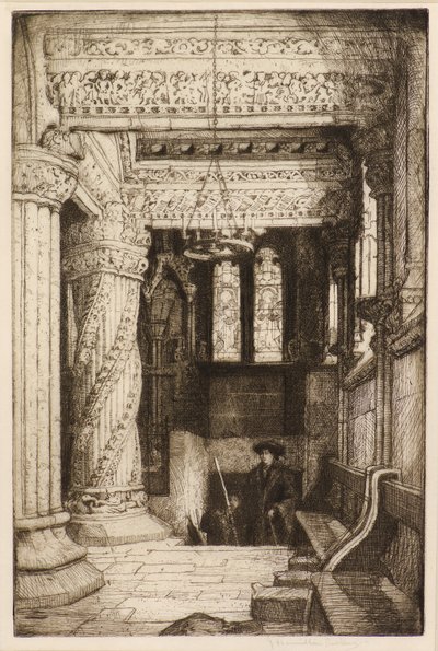 Prentice-Säule, Rosslyn-Kapelle von James Hamilton Mackenzie