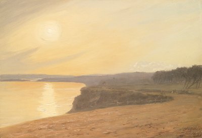 Sonnenuntergang, in der Nähe von Bournemouth, 1899 von James Hayllar