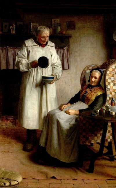 Der Kranke von James Hayllar