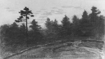 Landschaft aus dem McGuire Scrapbook, 1908 von James Henry Moser