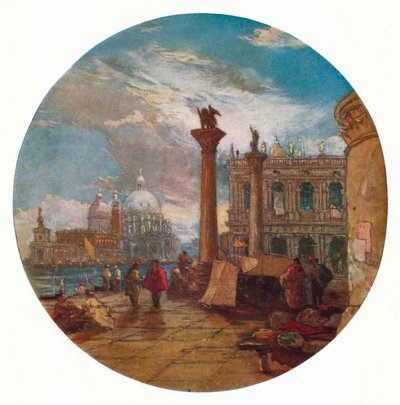 Ansicht in Venedig, um 1853 von James Holland
