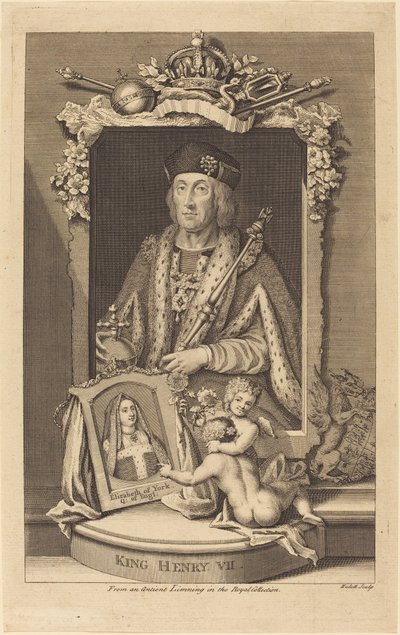 König Heinrich VII. von James Hulett after George Vertue