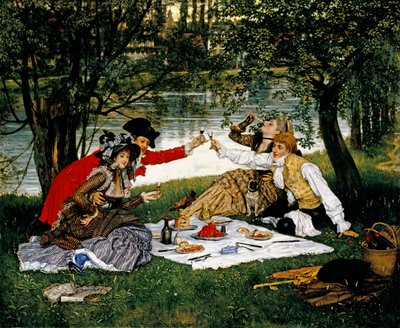 Partie Carrée, 1870 von James Jacques Joseph Tissot