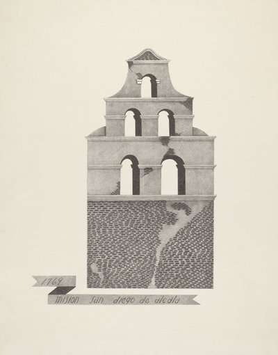 Mission San Diego de Alcalá von James Jones