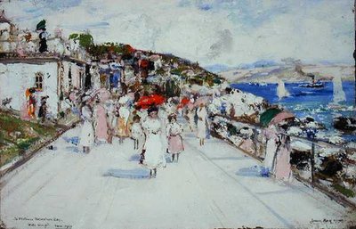 Auf der Promenade von James Kay
