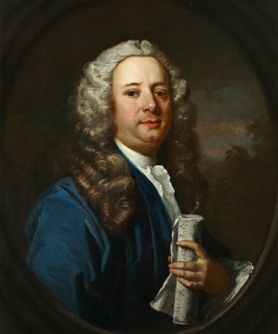 Francesco Geminiani, ca. 1725 von James Latham