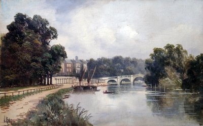 Cholmondeley Walk, Blick auf die Richmond Bridge von James Lewis