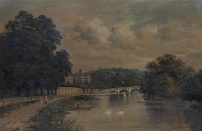 Richmond Bridge von Cholmondeley Walk von James Lewis