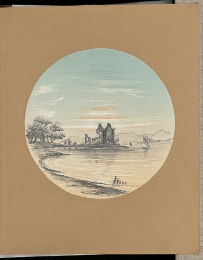 Ruinen am Ufer von James Makgill Heriot Maitland