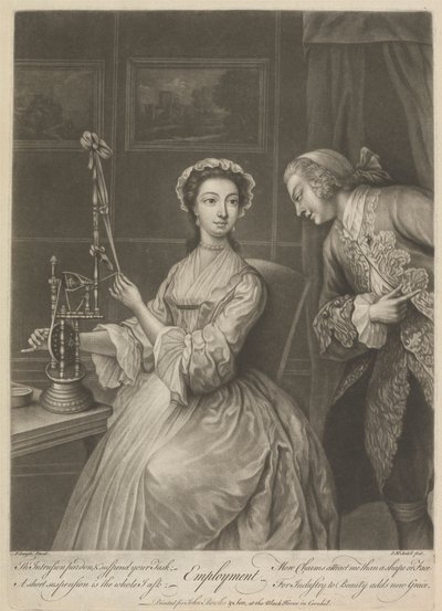 Beschäftigung von James McArdell
