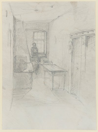 Eine Küche in Lutzelbourg von James Abbott McNeill Whistler