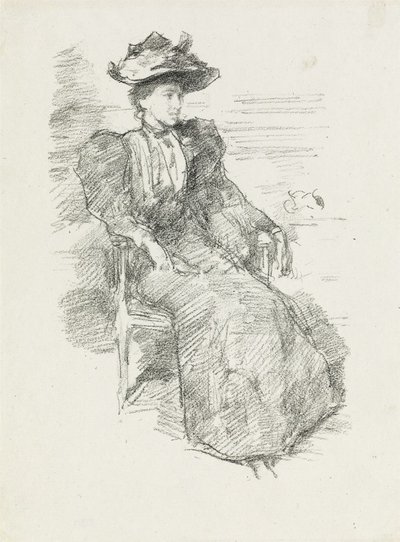 Ein Porträt: Mildred Howells von James Abbott McNeill Whistler