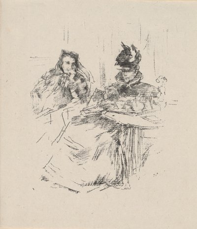Nachmittagstee von James Abbott McNeill Whistler