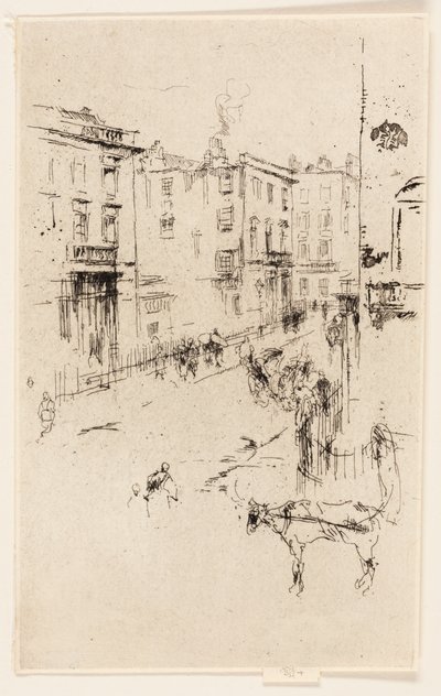 Alderney Straße von James Abbott McNeill Whistler