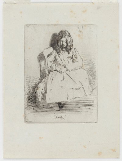 Annie, sitzend von James Abbott McNeill Whistler